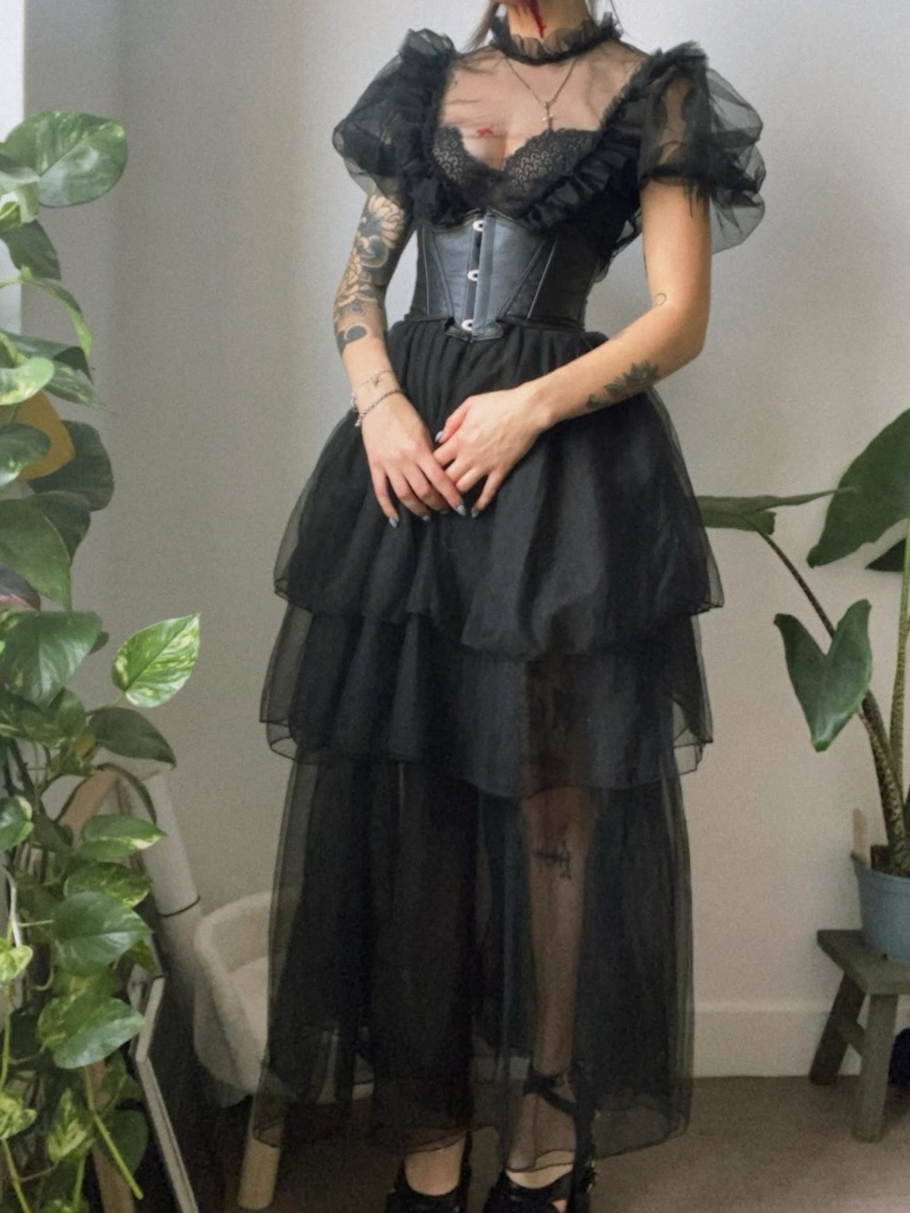 Disturbia Layered Tulle Dress